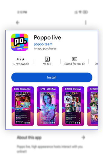 Poppo live login
