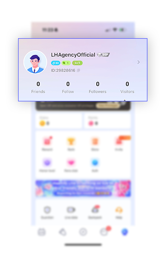 Invite poppo host